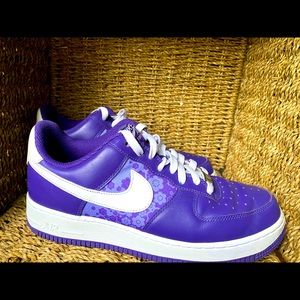 Air Force One 2007 sz9.5 purple low top